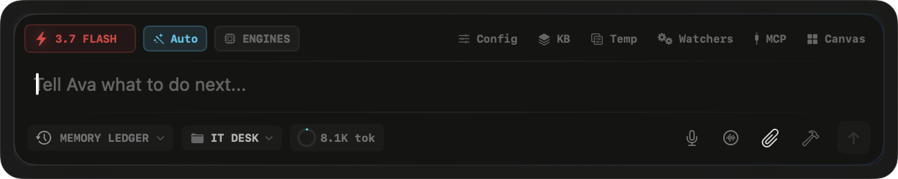 Ava Terminal Interface